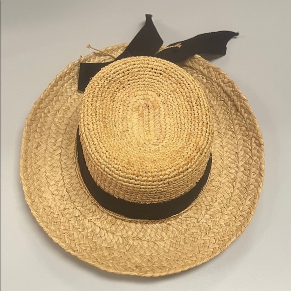 Scala Stylish Straw Hat w/ removable Black Band main image 10